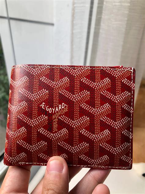 goyard prices wallet|goyard men's wallet price.